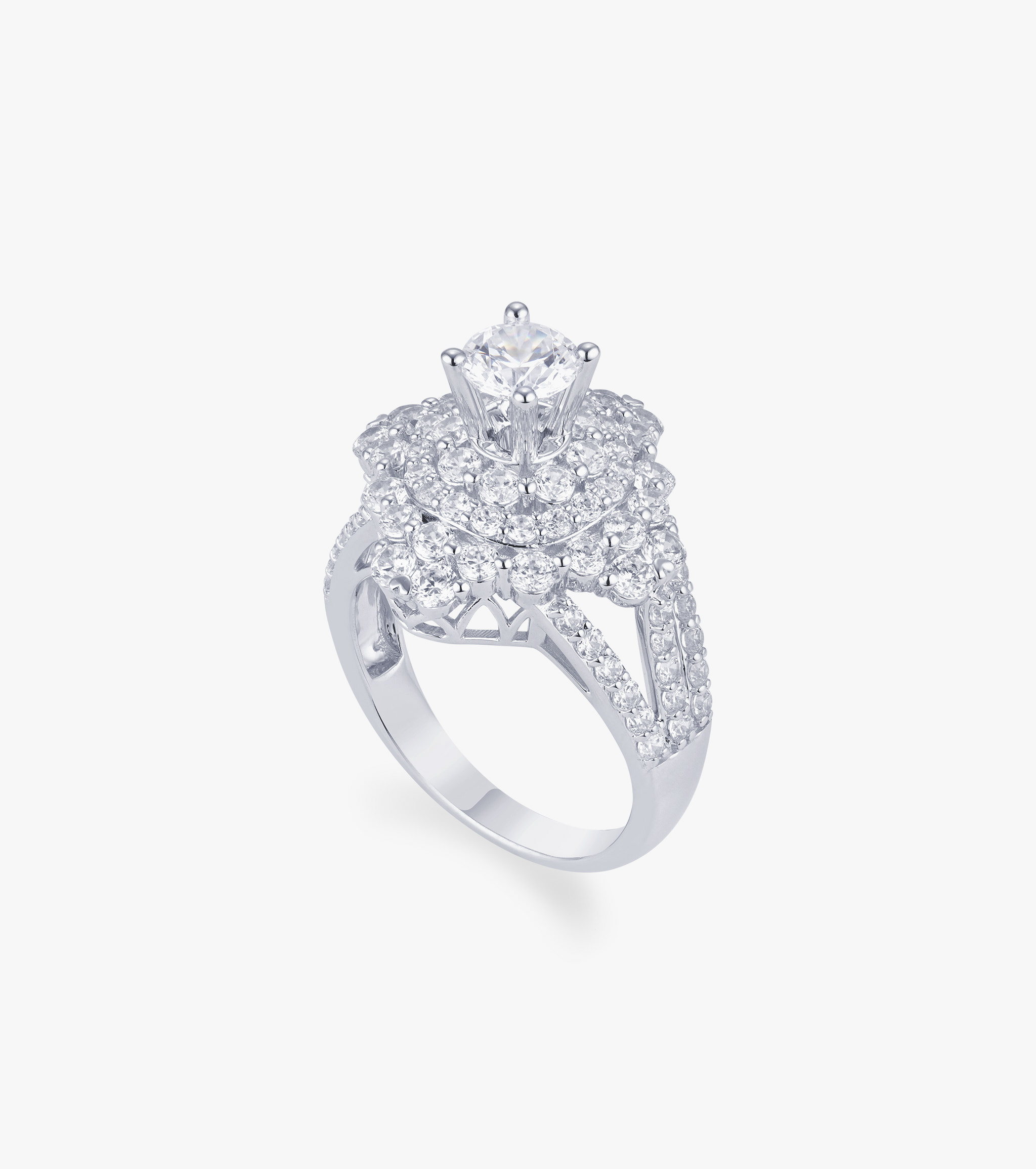 Nhẫn nữ Vàng trắng